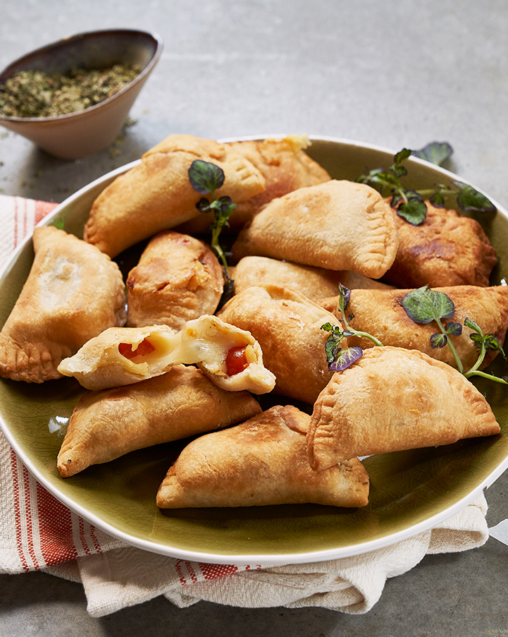 Provolone and Cherry Tomato Empanadas – Bertolli